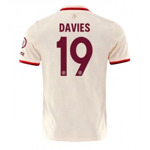 Bayern Munich Alphonso Davies #19 Tredjetröja 2024-25 Kortärmad